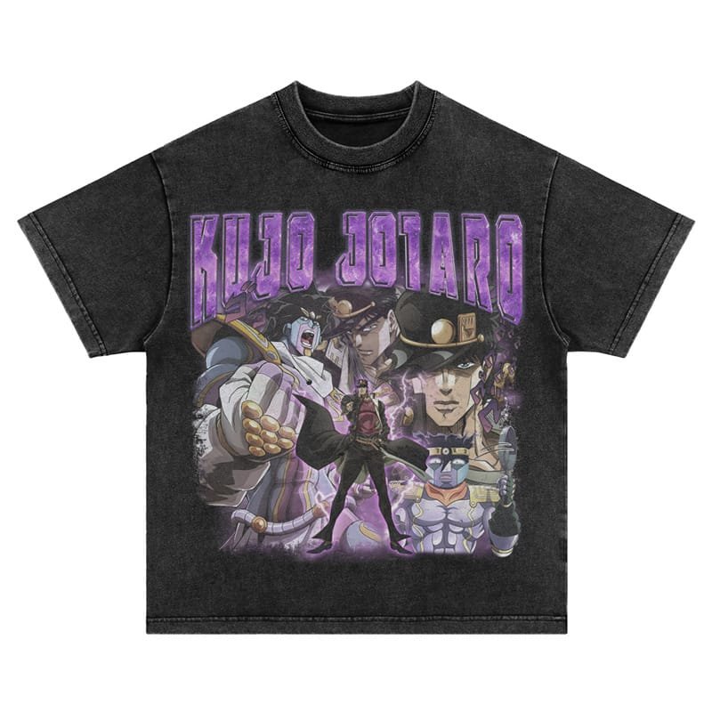 JoJo Bizarre Adventure : Black T-Shirt 20