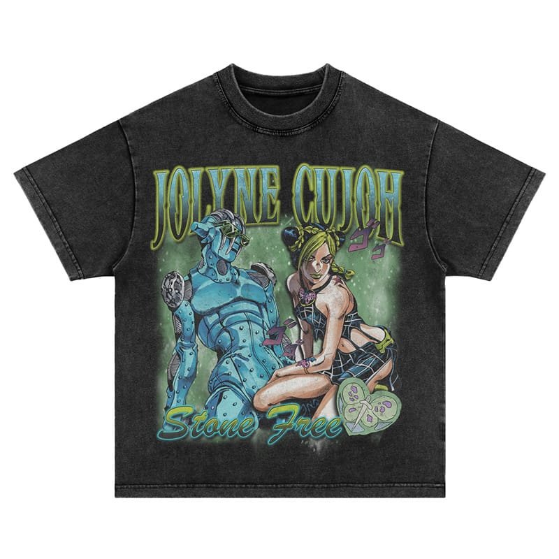 JoJo Bizarre Adventure : Black T-Shirt 9