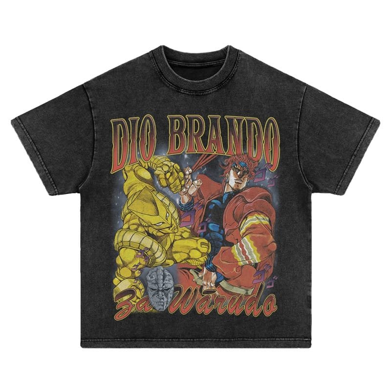 JoJo Bizarre Adventure : Black T-Shirt 5