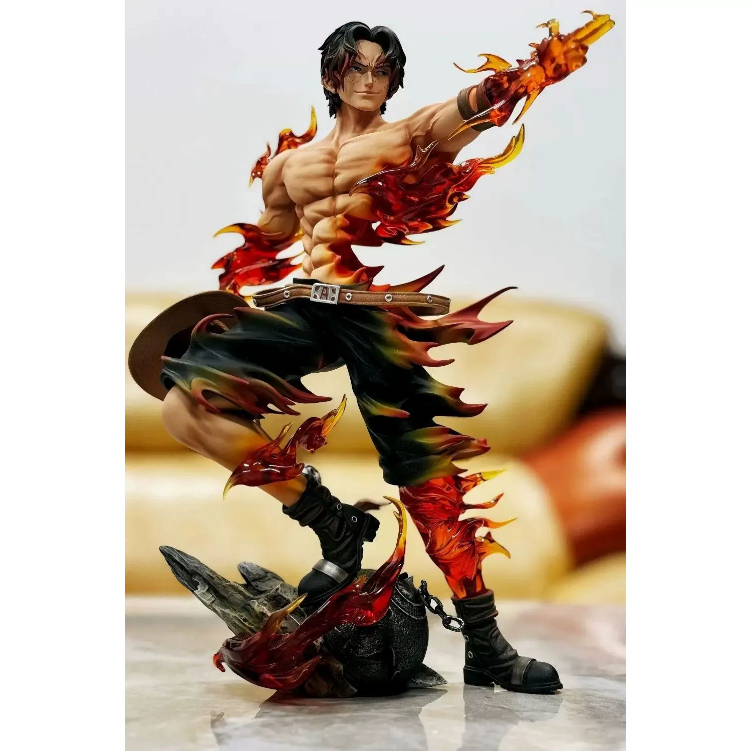 One Piece Ace Anime Figure Portgas·D· Ace Action Figurine 2